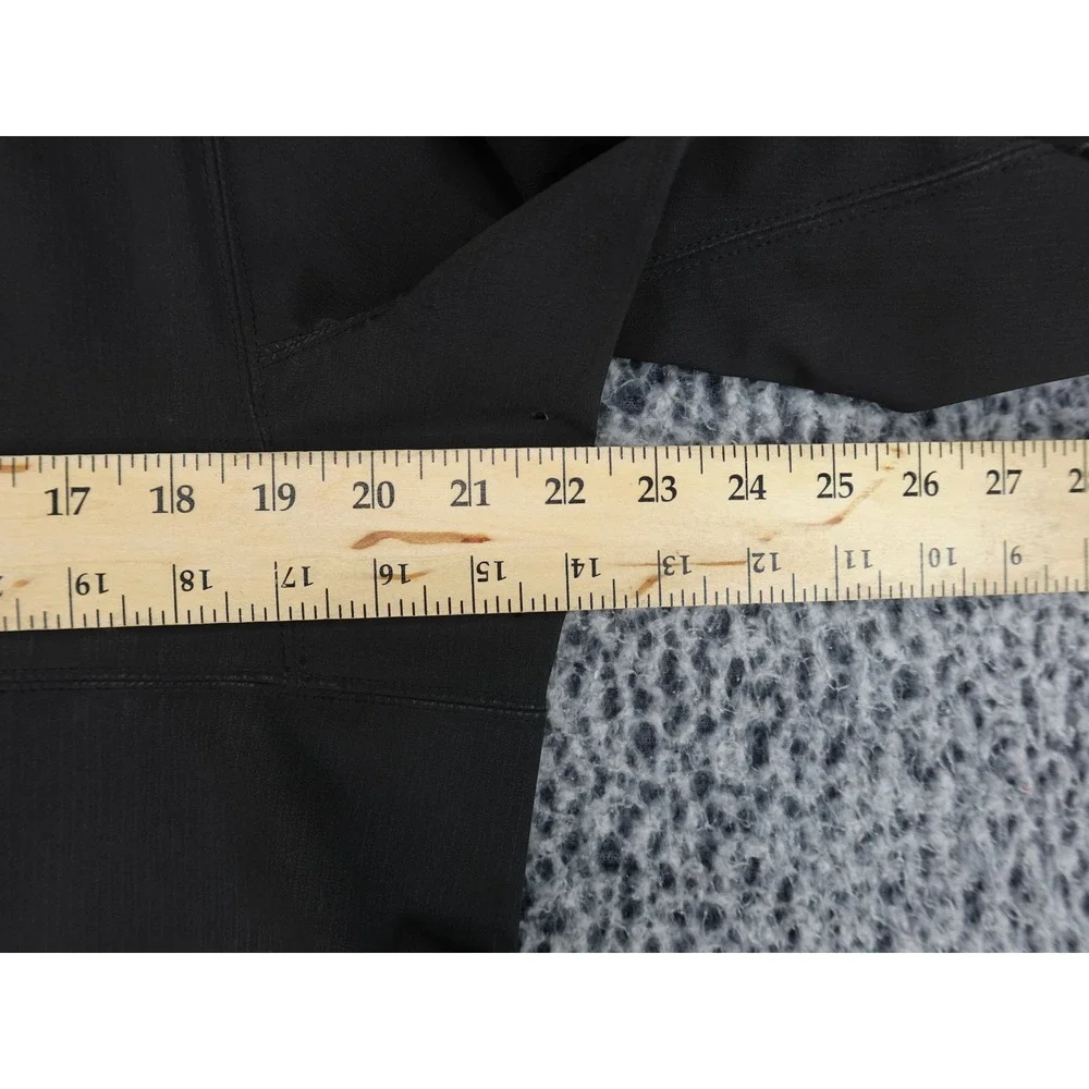 Nau Softshell Trench Jacket Mens Medium‎ Black Zip Up Techwear Coat